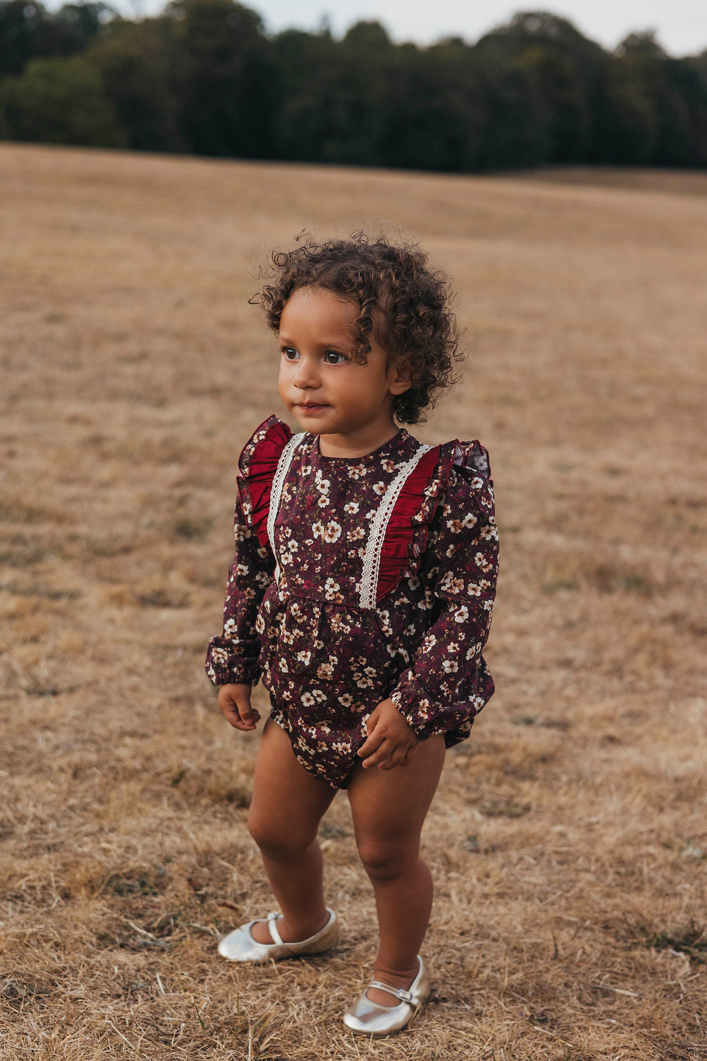 Mulberry tie back romper (coming soon)