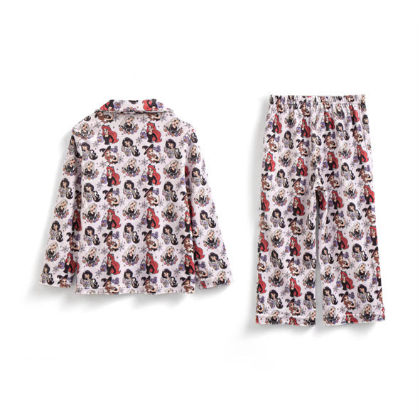 PRE ORDER Halloween girl gang buttoned pyjamas (latest dispatch 20th of October)