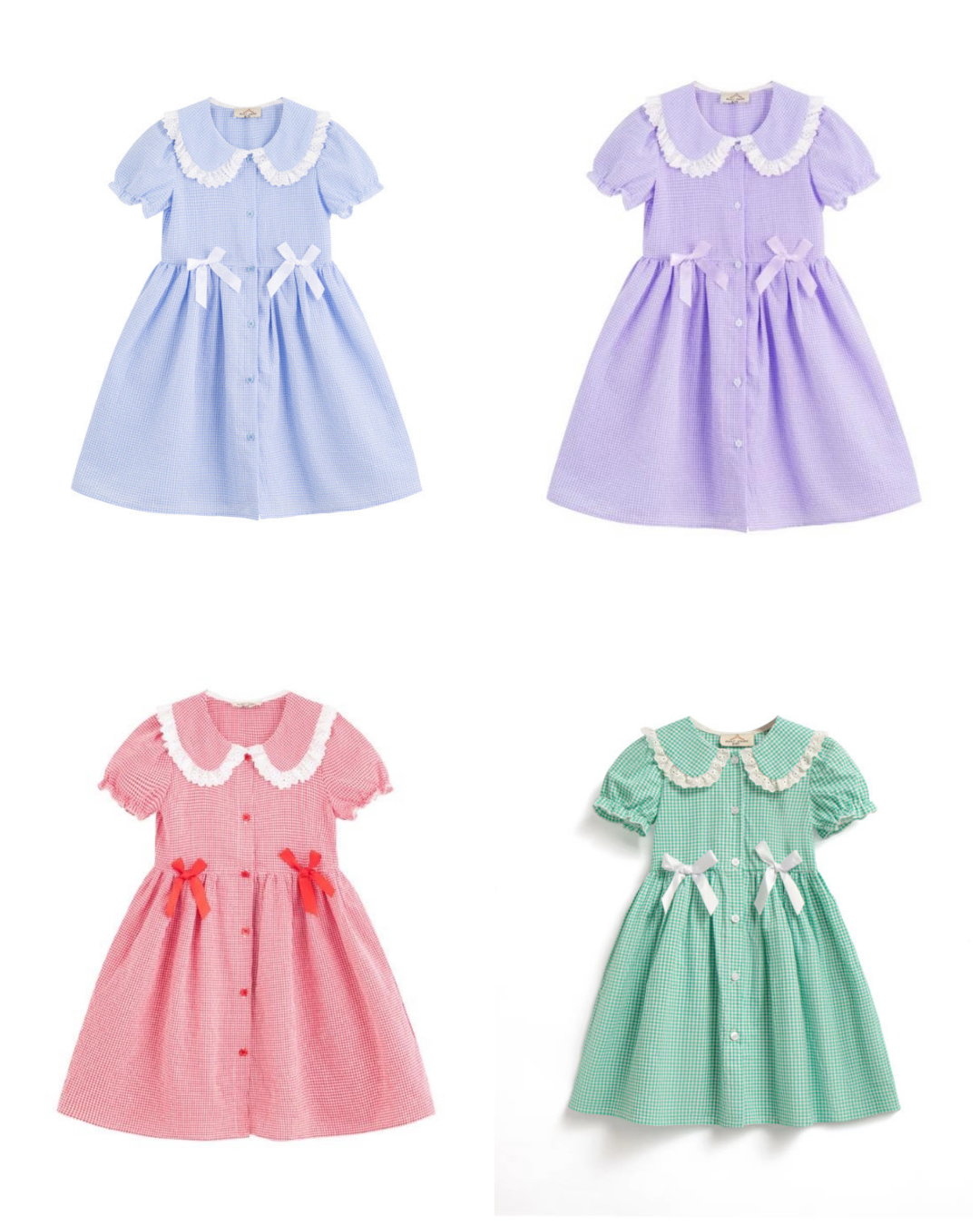 School bow dresses