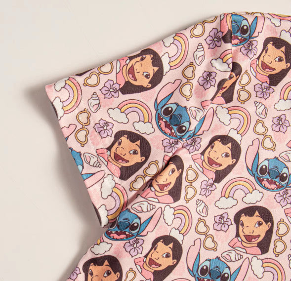 Pink rainbow Ohana pyjamas
