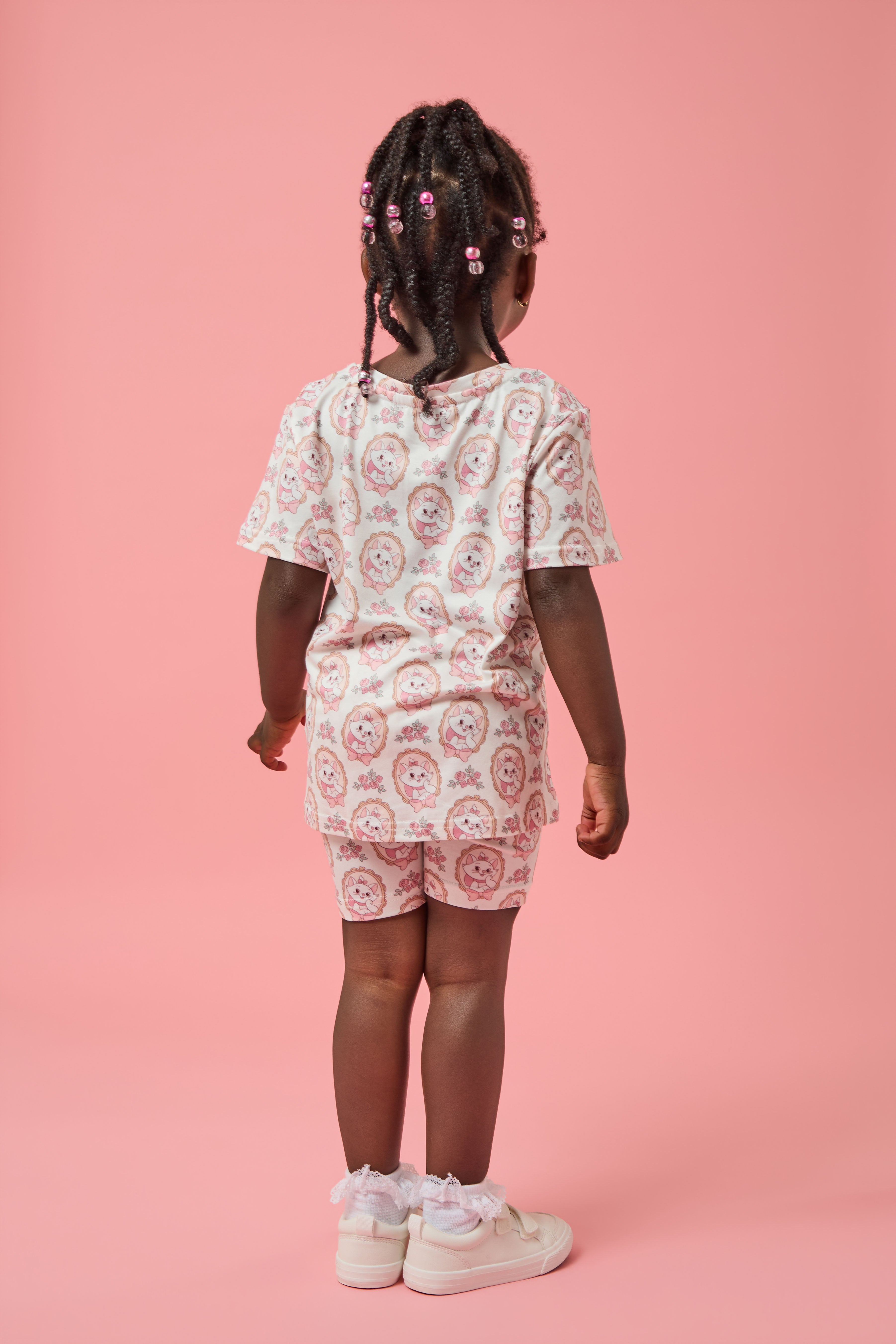 Pink kitty cycle set