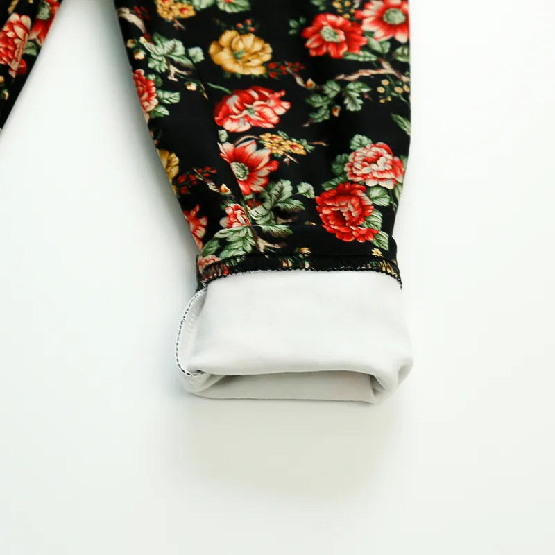 Blossoming rose leggings