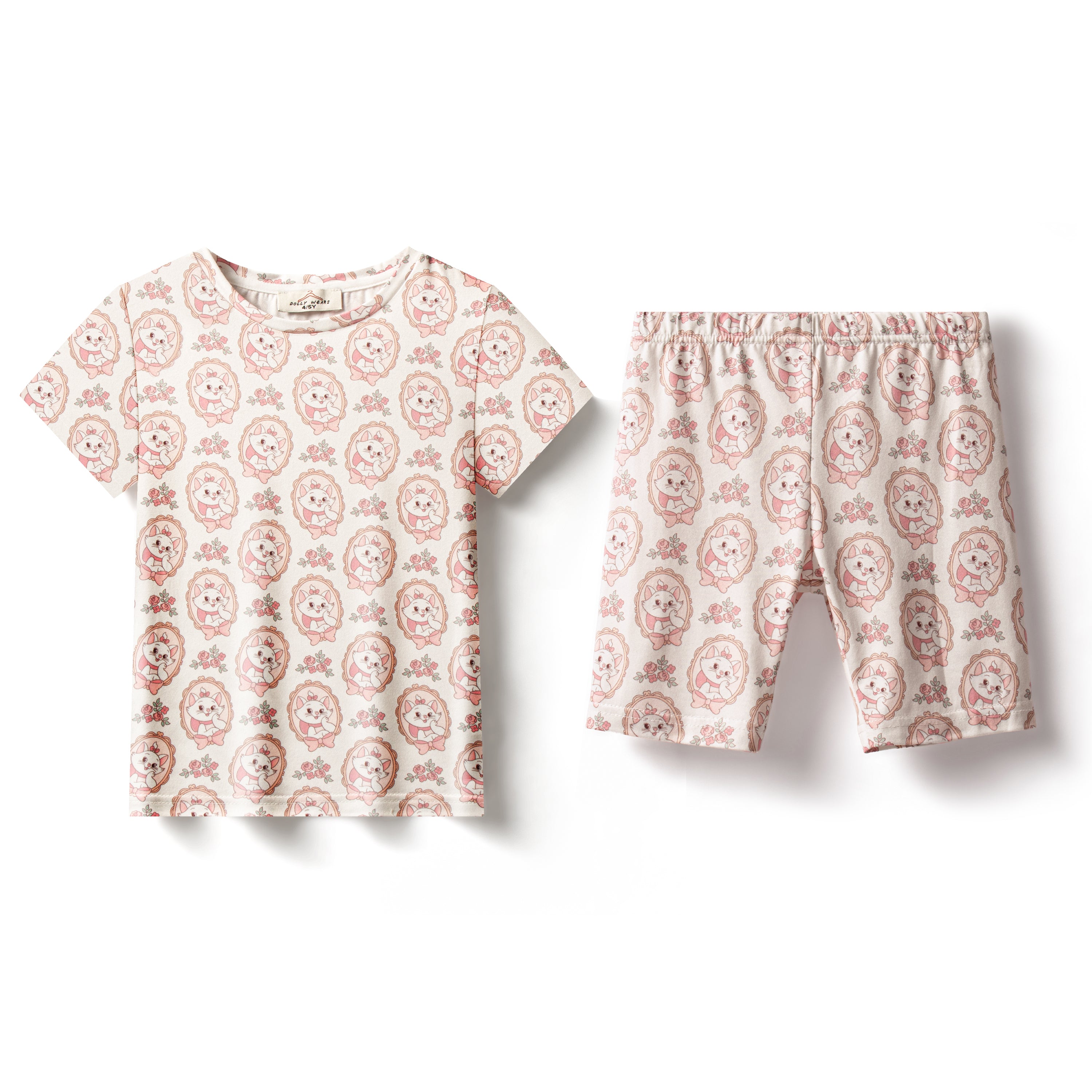 Pink kitty cycle set