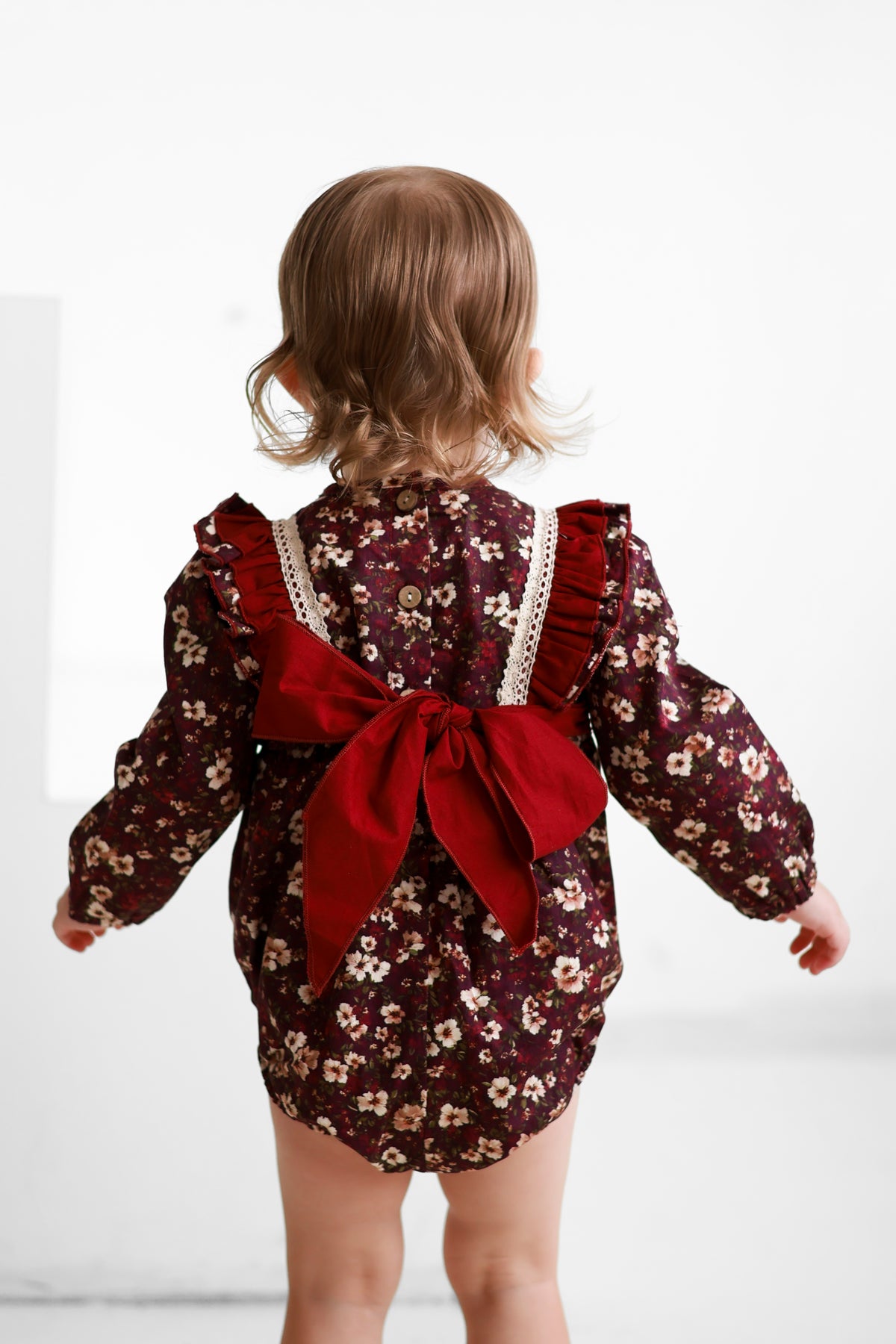 Mulberry tie back romper (coming soon)
