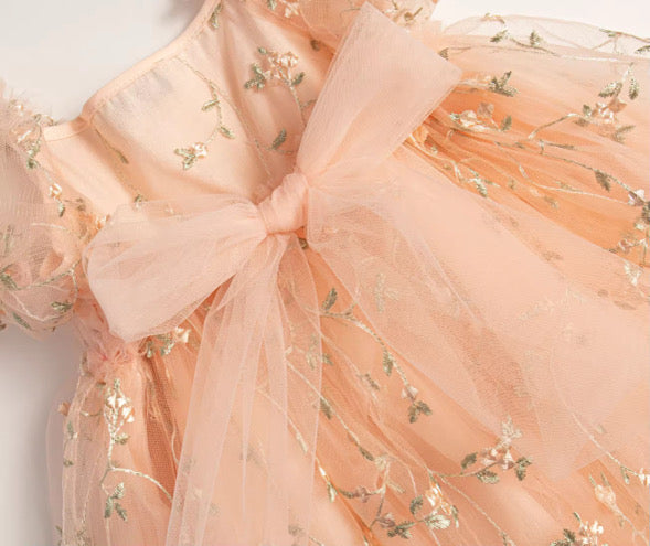 Tear drop lace dress