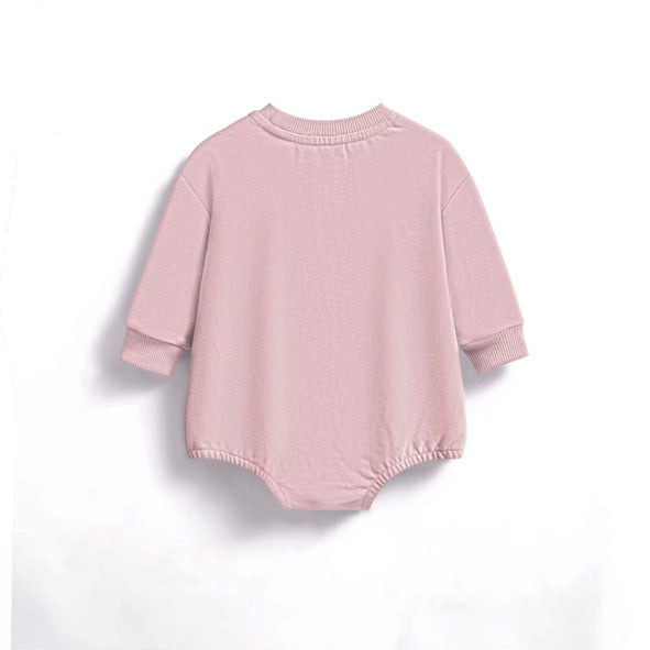 Girl gang sweatshirt romper