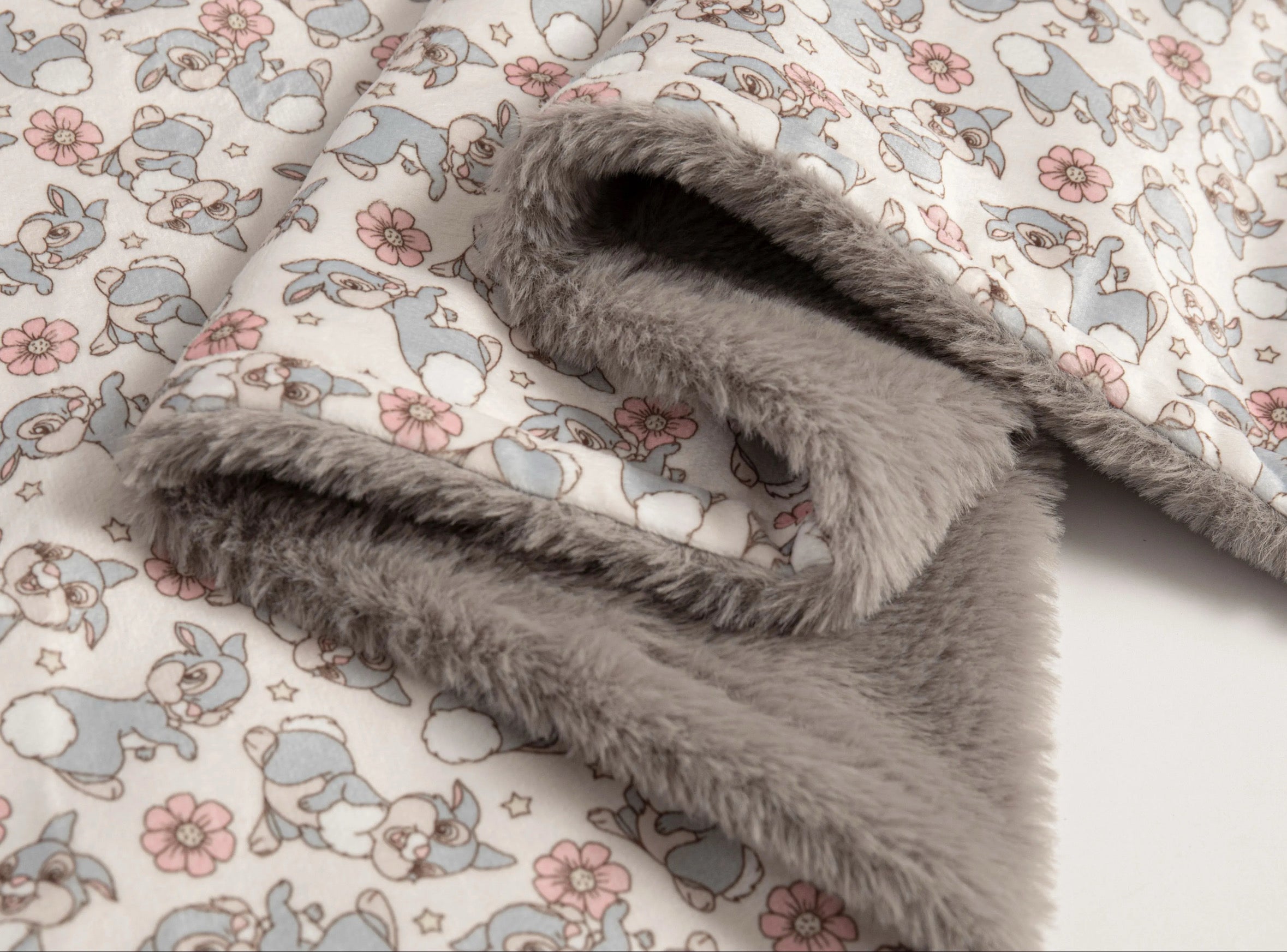 Bunny fur blanket