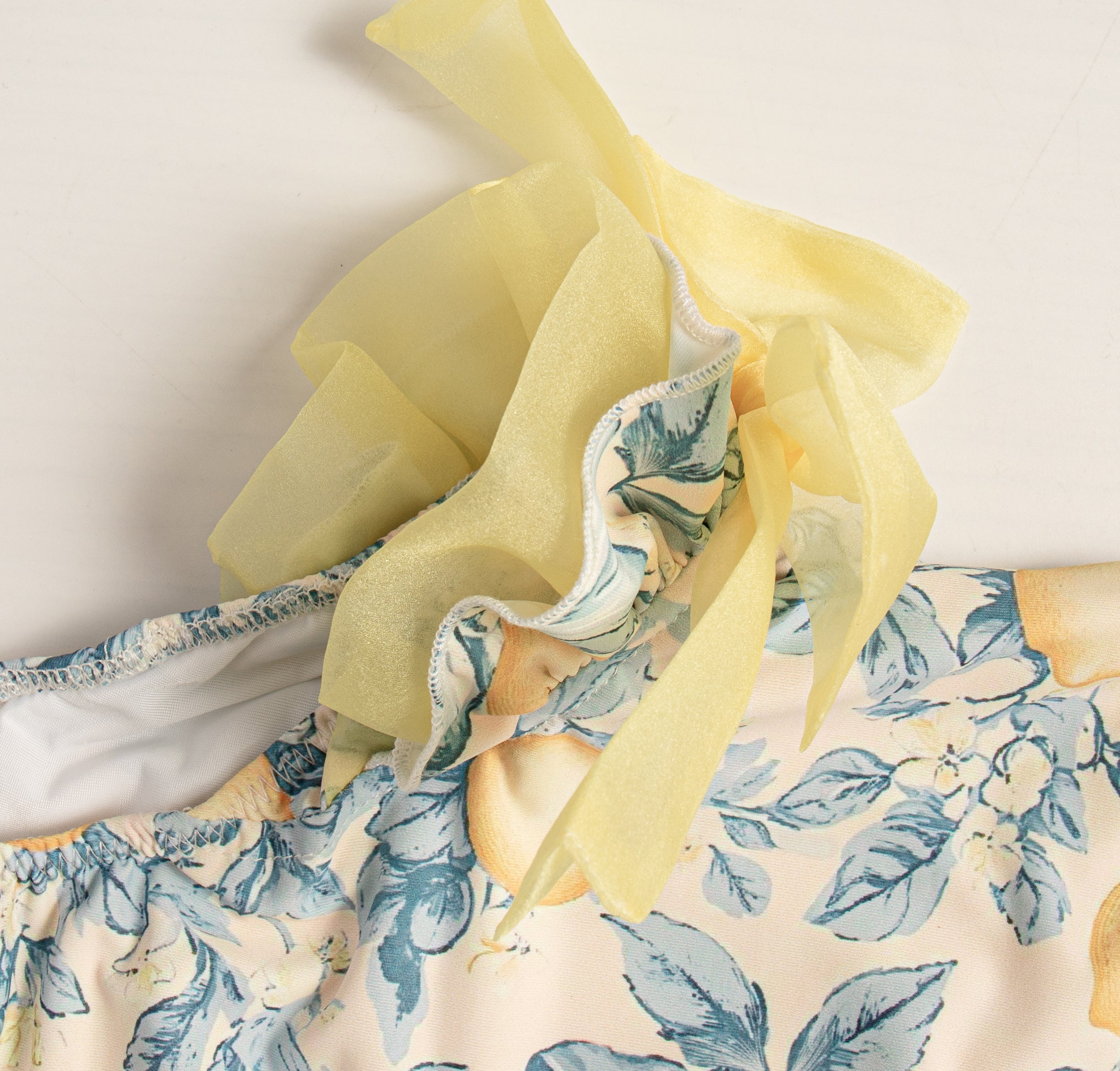 Lemon fields children’s swimsuit