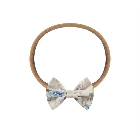 Blue floral hair accessory