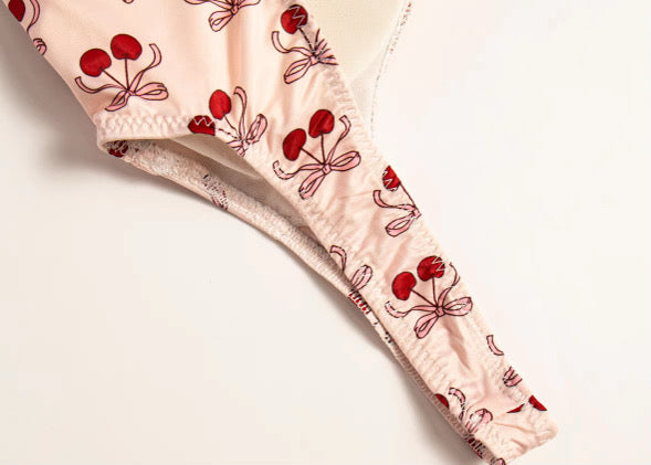 Cherry blossom women’s swimsuit UV50