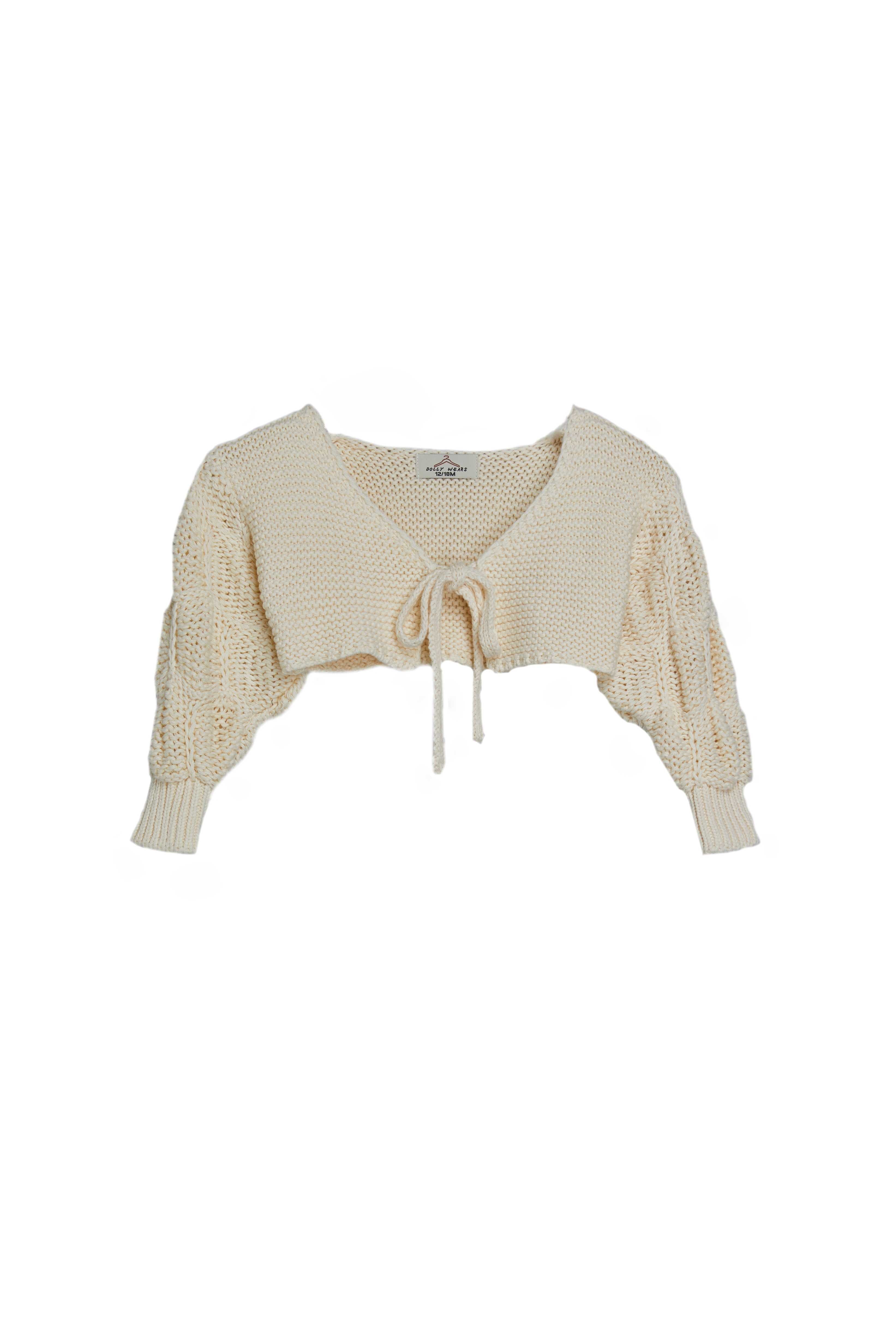 Knitted bolero