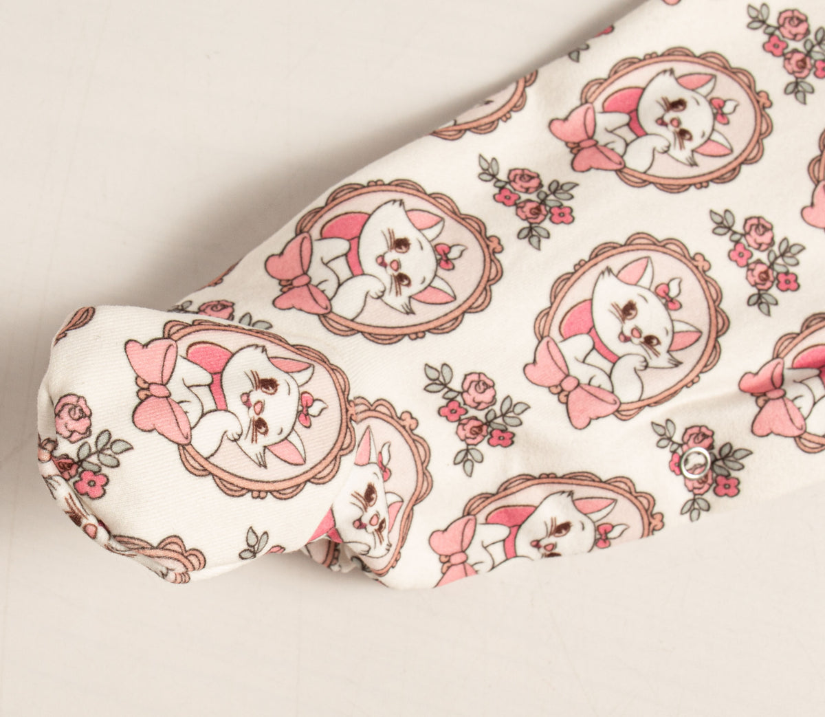 Pink kitty sleepsuit