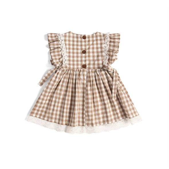 He’s a mean one gingham dress