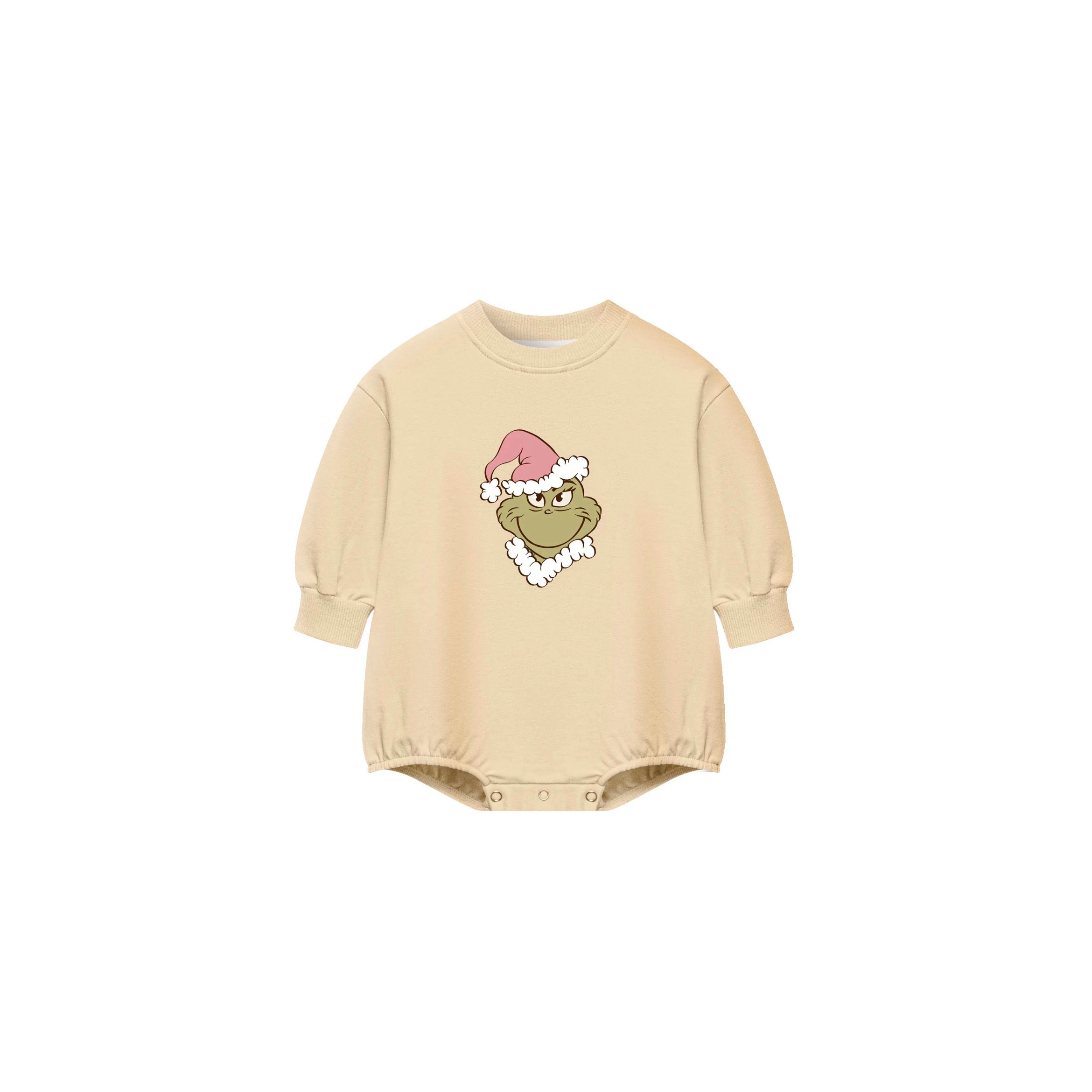 Mean one inspired sweatshirt romper (one free item per order)
