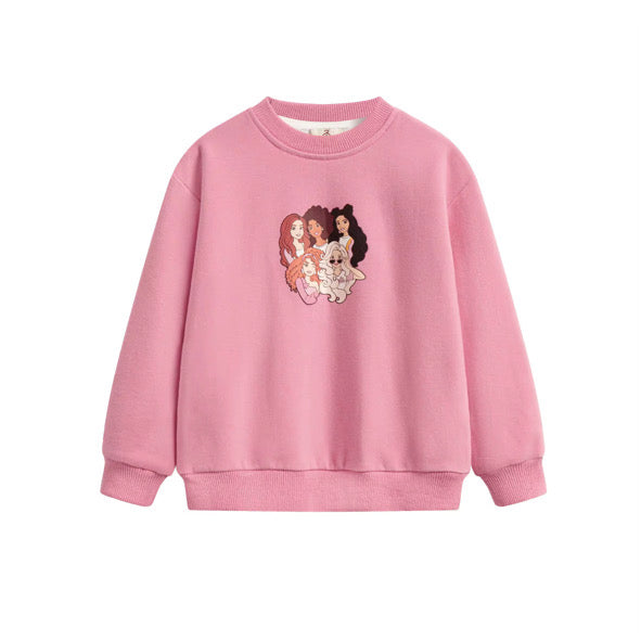 Pink crew sweatshirt