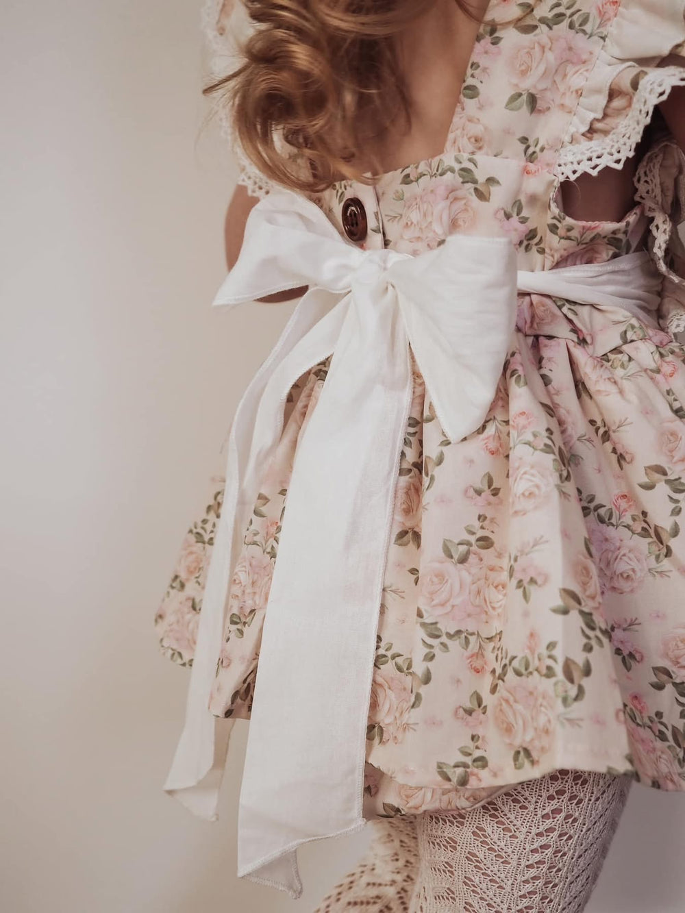Dolly Red Romper And White Blouse