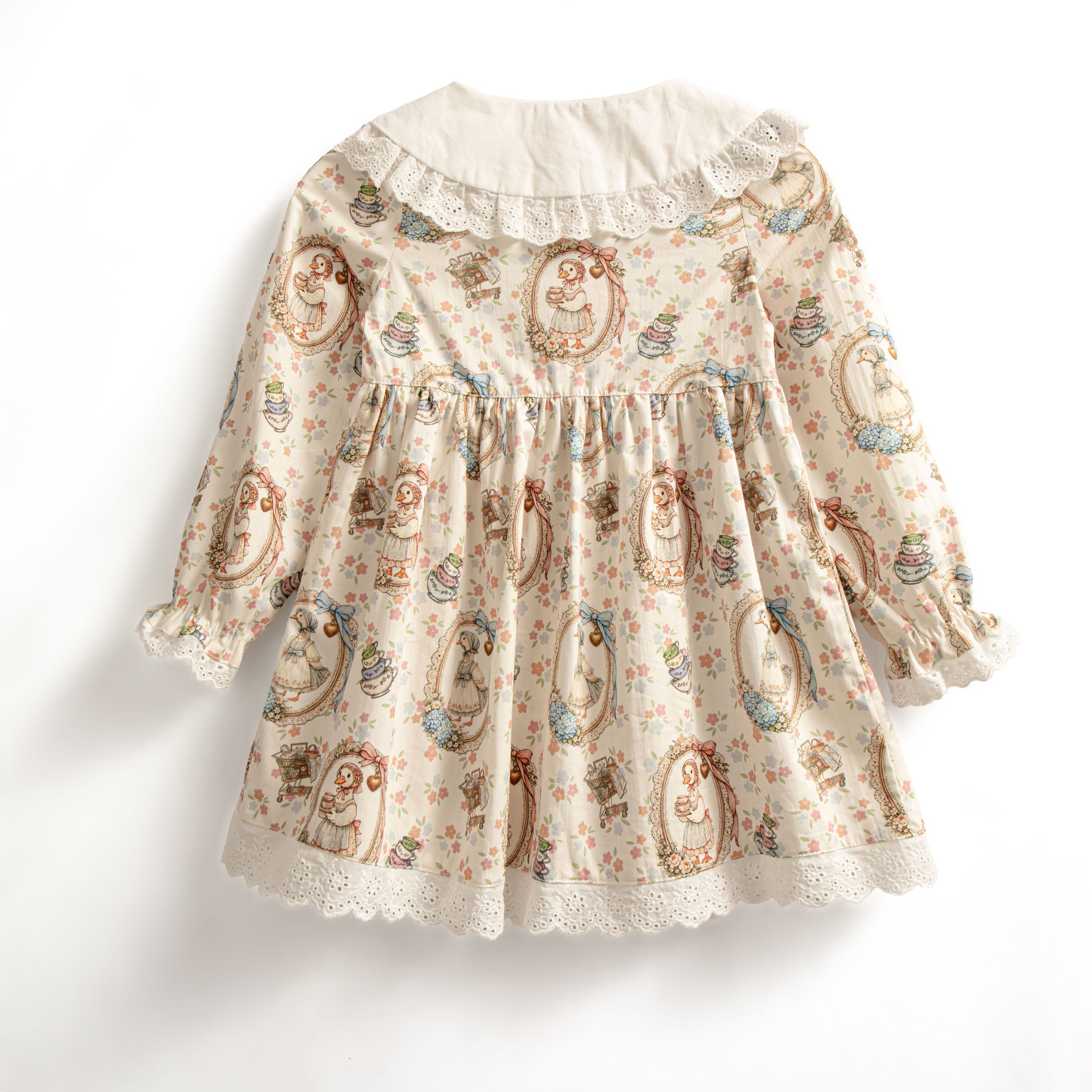 Mother goose buttoned dress