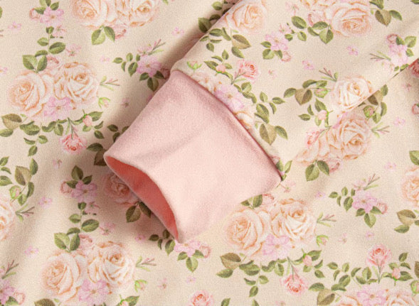 Floral ivory pyjamas