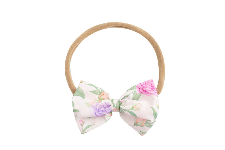 Lilac rose hair accessory