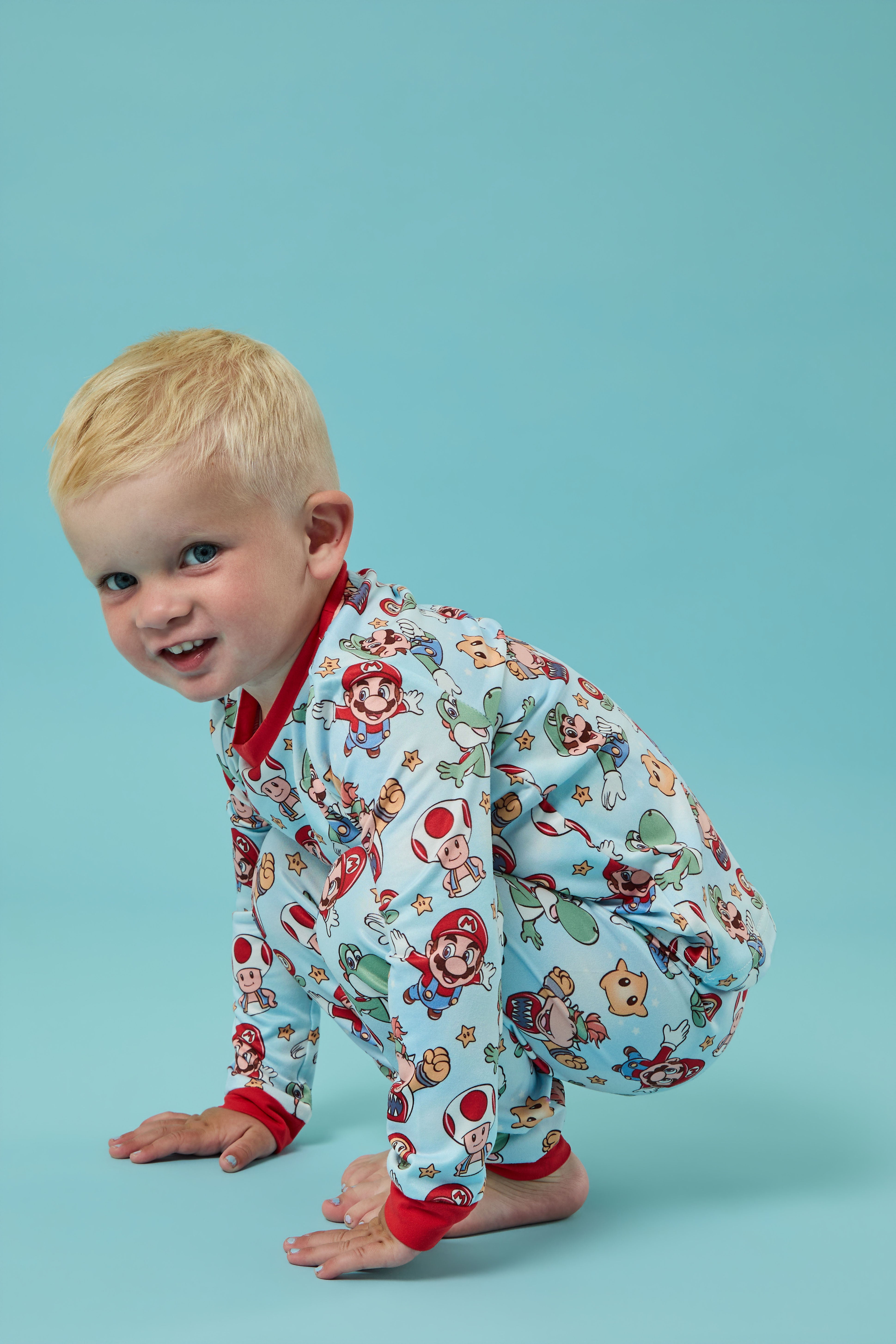 Red cap gamer pyjamas