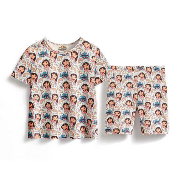 Blue rainbow Ohana cycle set