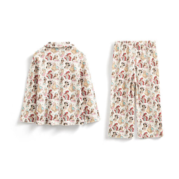 Girl gang Christmas buttoned pyjamas