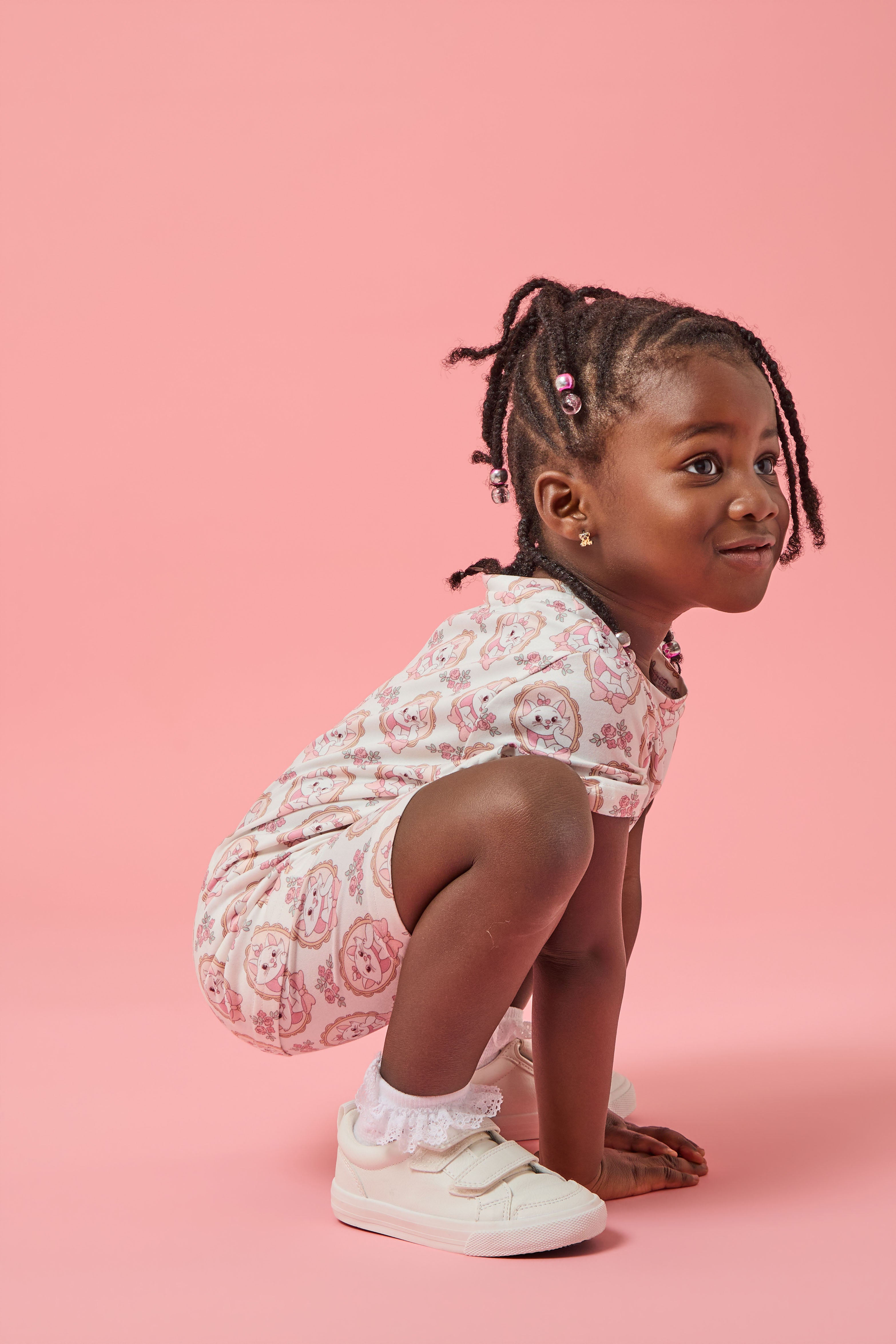 Pink kitty cycle set