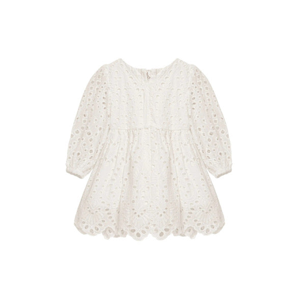 White daise Anglaise dress