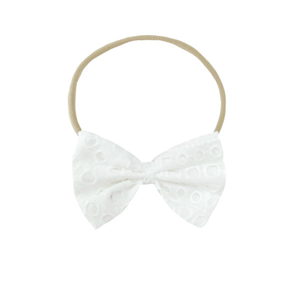 White daise hair accessory