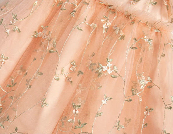 Tear drop lace dress