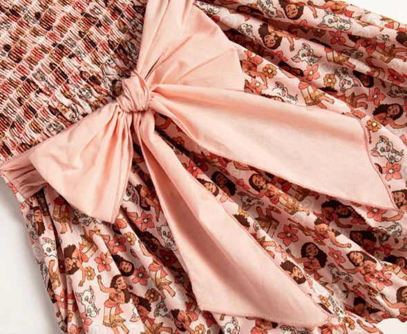 The ocean is calling tie back dress