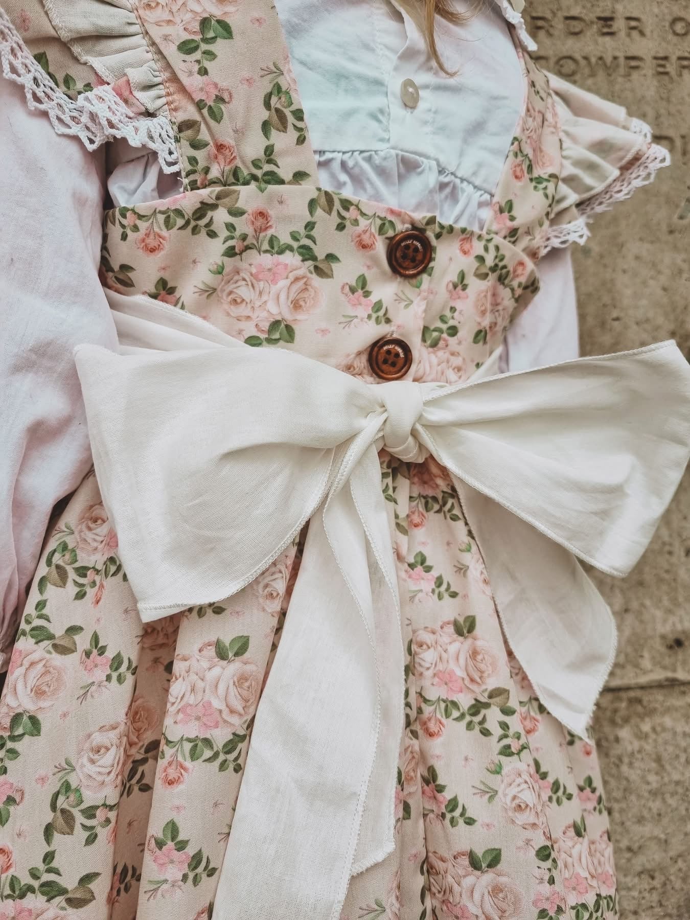 Florrie tie back dress