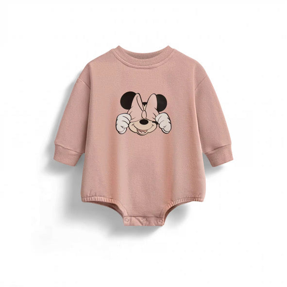 Hey boo sweatshirt romper