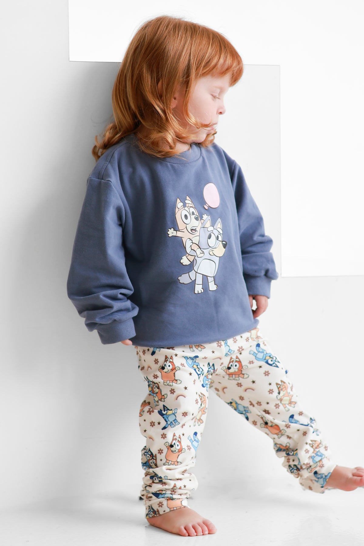 Blue dog sweatshirt
