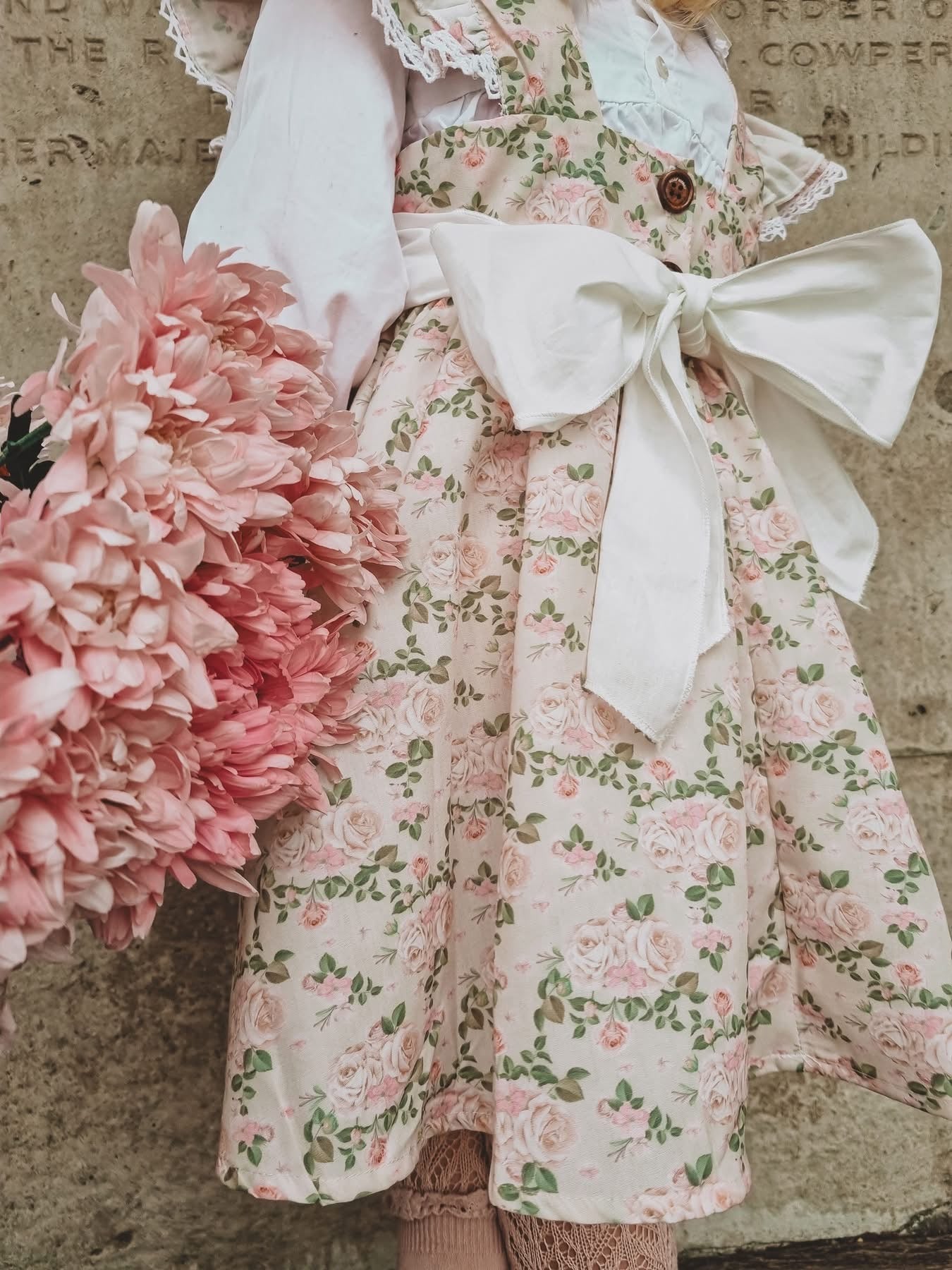 Florrie tie back dress