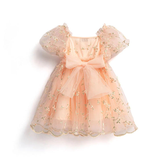 Tear drop lace dress