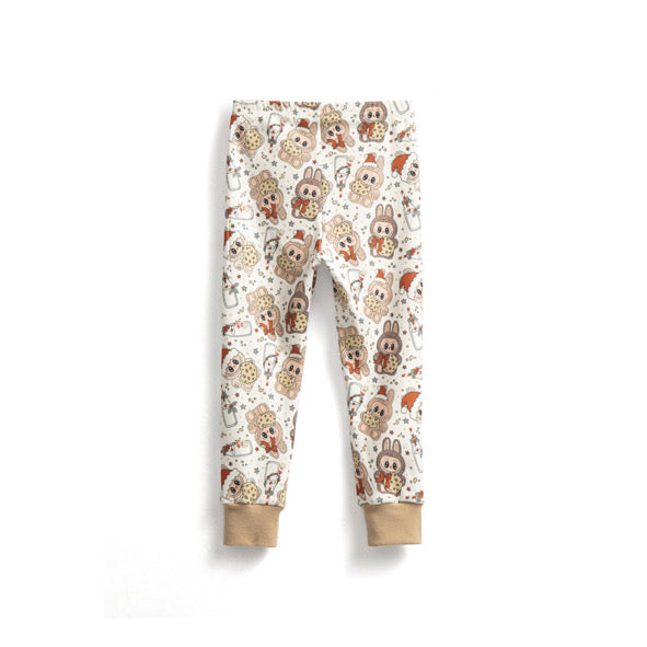 Monsters Christmas cookies & milk unisex pyjamas
