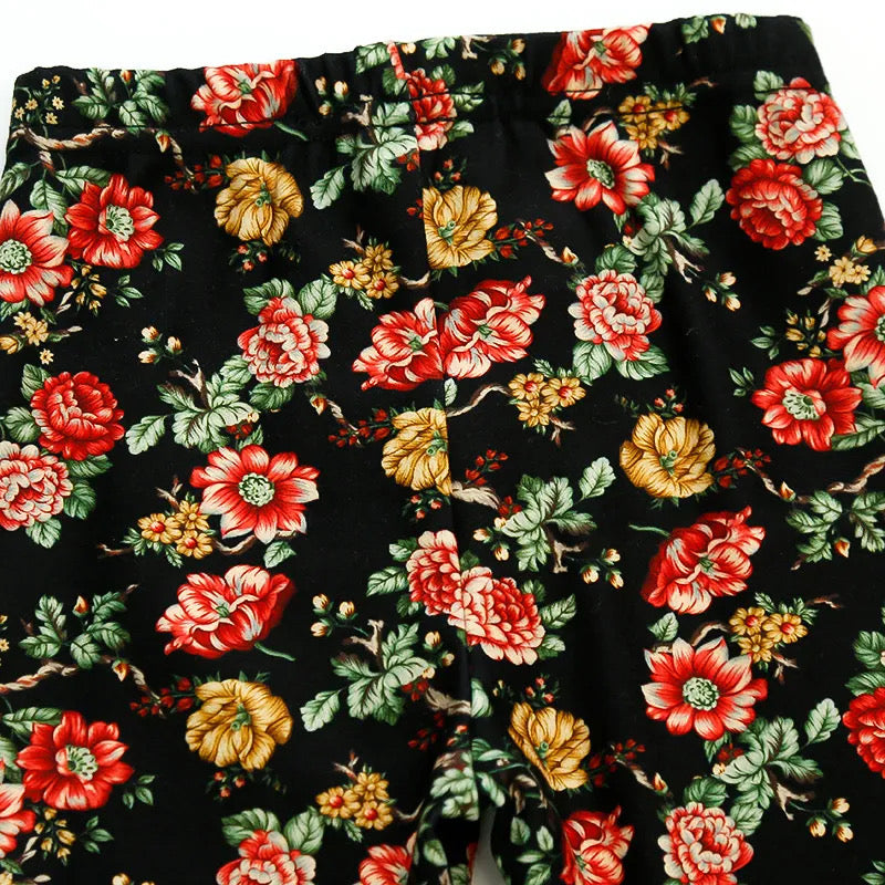 Blossoming rose leggings