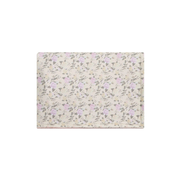 Lemon floral blanket