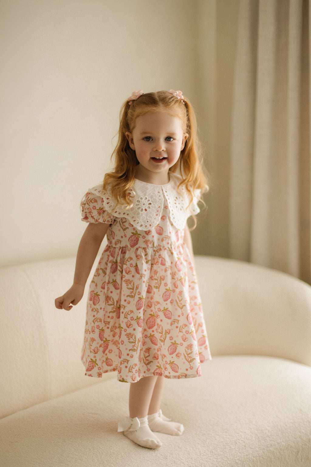 Strawberry bloom dress