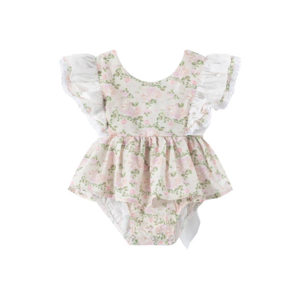 Florrie tie back romper