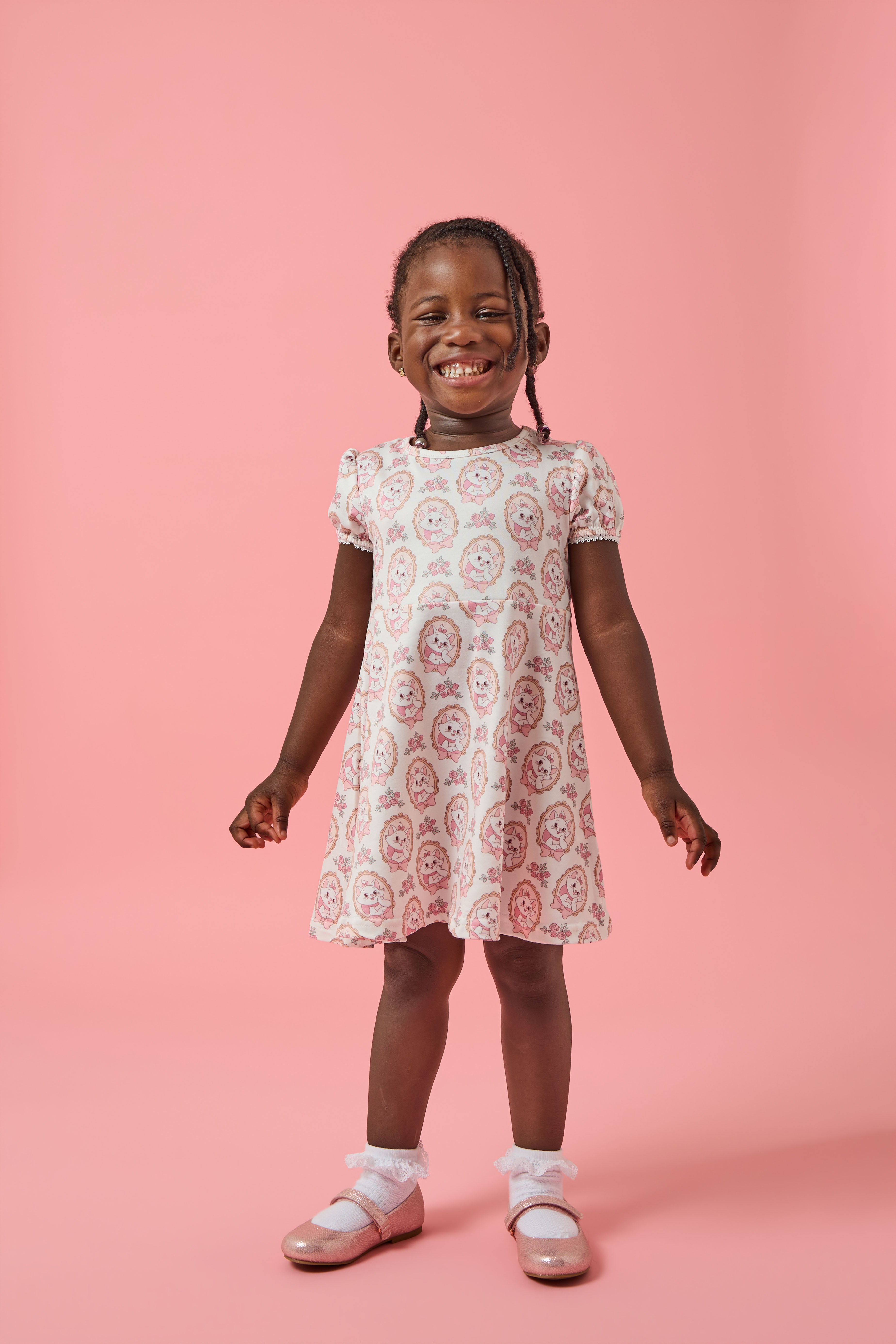 Pink kitty essential dress