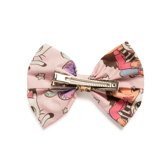 Dollhouse clip hair accessory