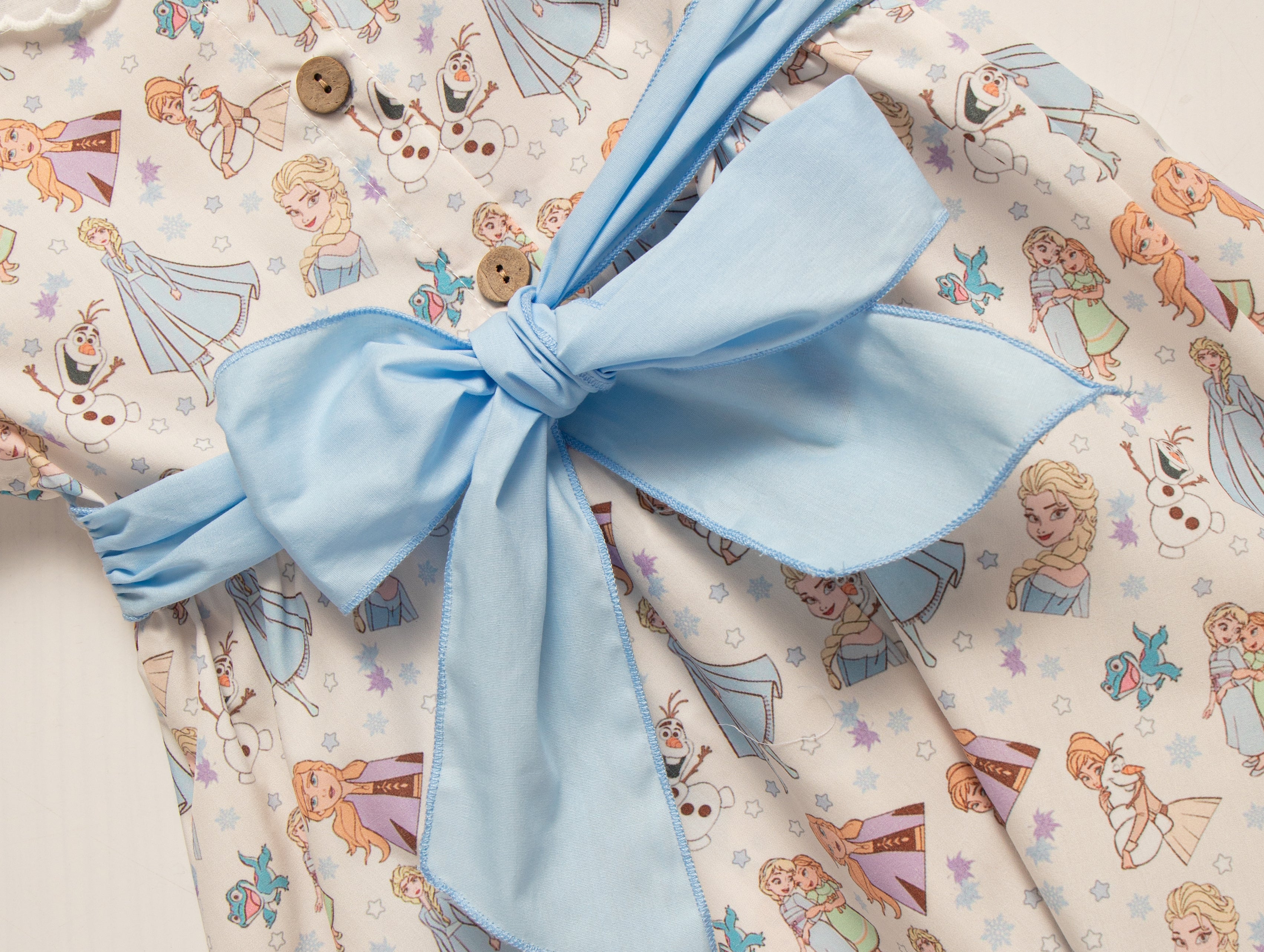 Let it go tie back dress