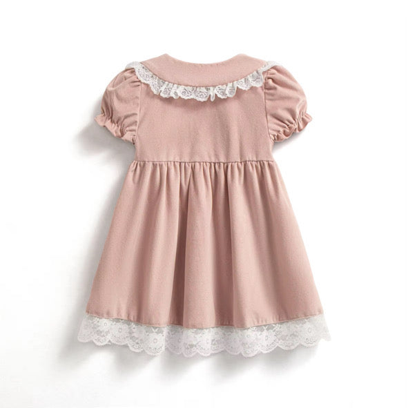 Marshmallow velvet dress