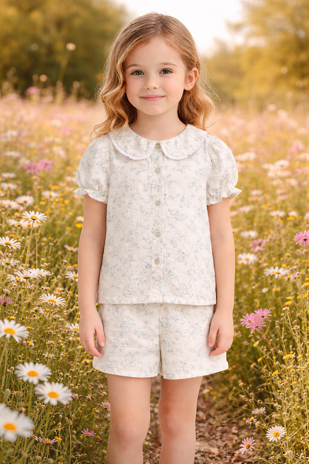 Mary lace two piece set