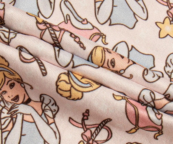 Glass slipper princess inspired leggings