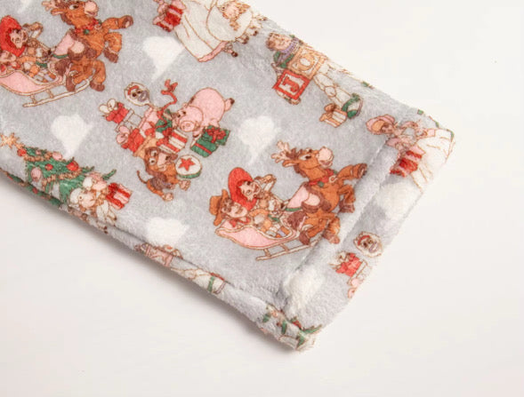 Toy gang Christmas dressing gown