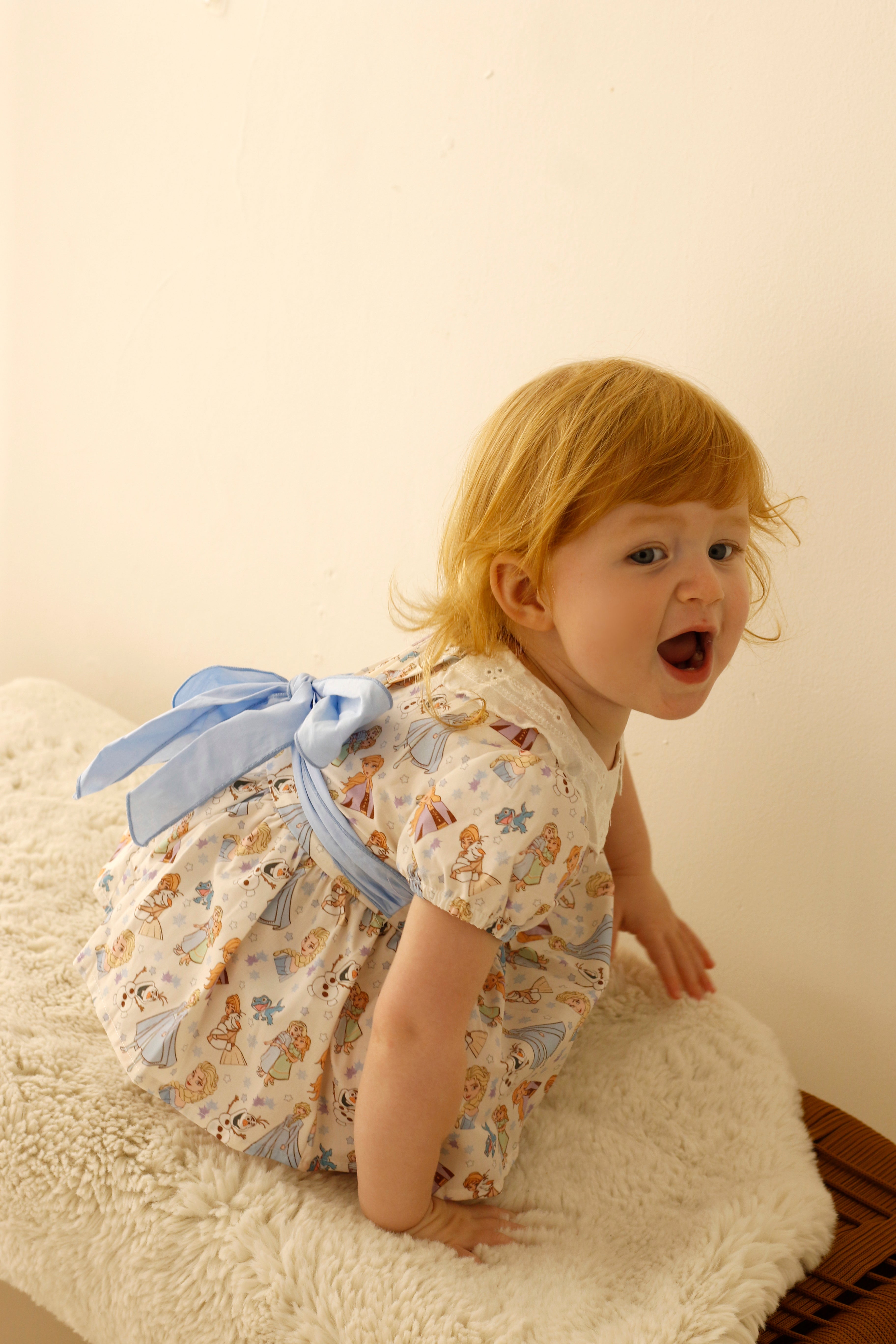 Let it go tie back romper