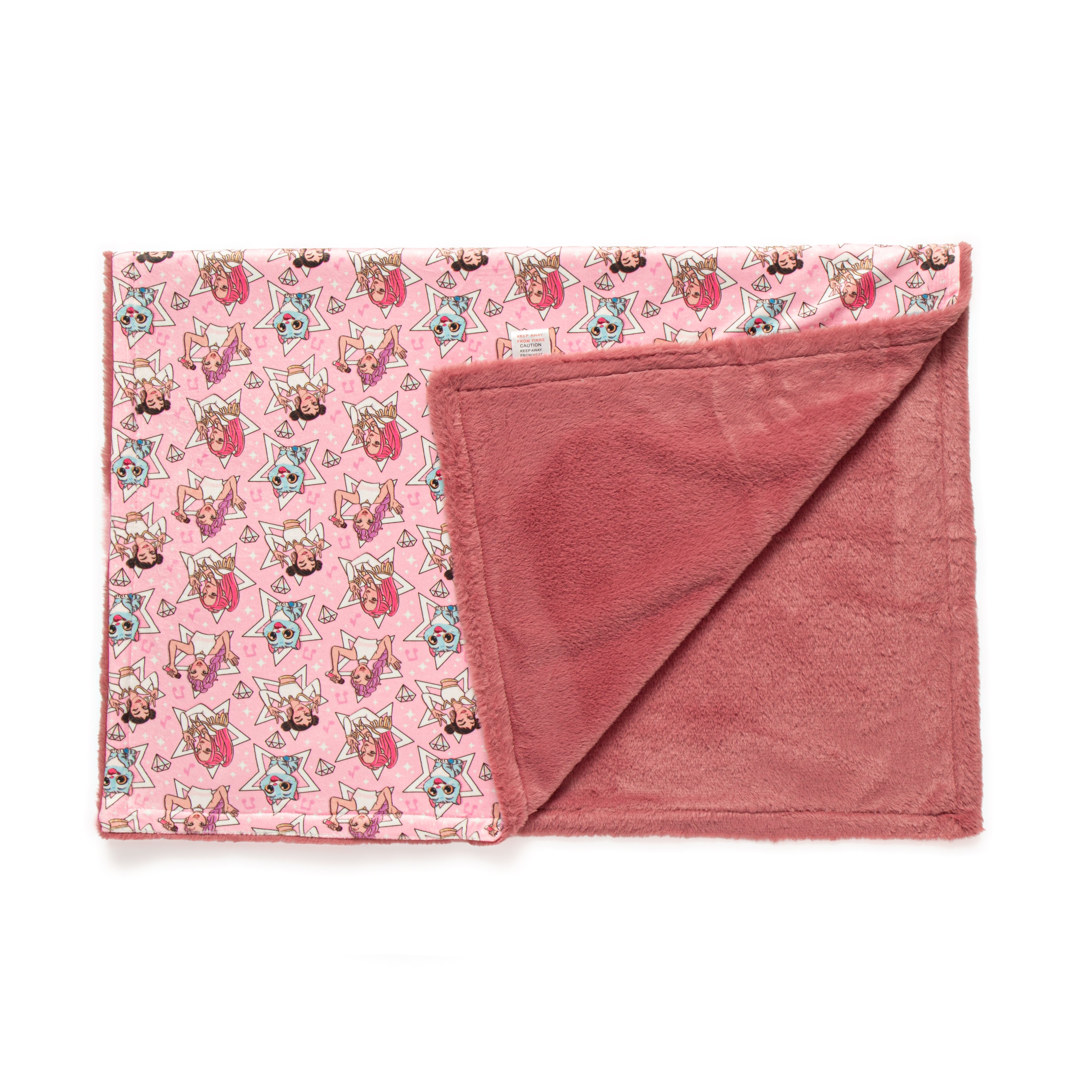 Girl hunter blanket